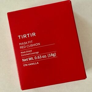 NEW TIRTIR Mask Fit Red Cushion Foundation 17N Vanilla .63 Oz